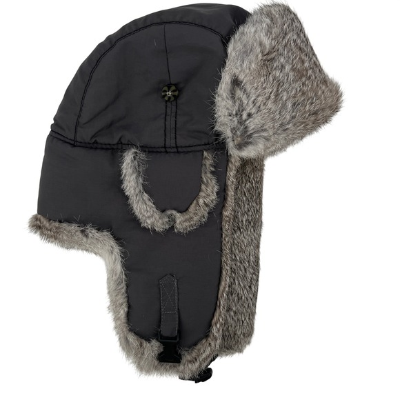 Mad Bomber Other - Mad Bomber Bomber Hat Trapper Hat Genuine Rabbit Fur‎ Outdoorsman Lumberjack